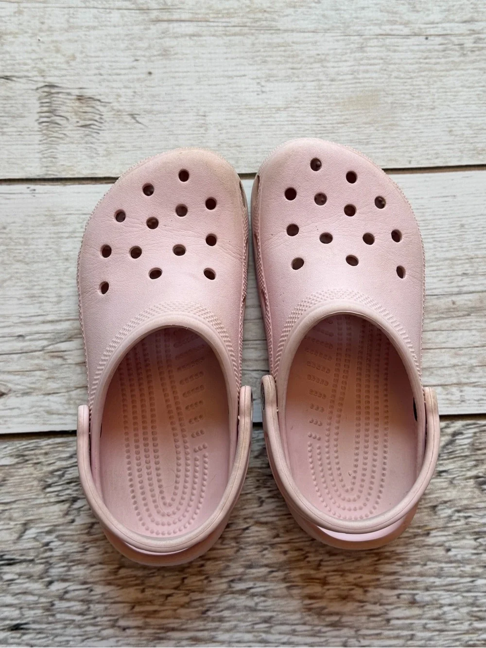 CROCS Kids Classic Clog in Blush Pink